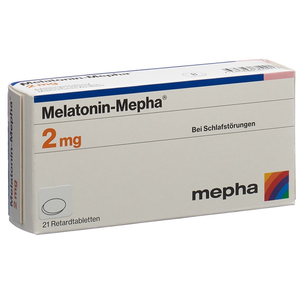 MELATONIN Mepha cpr ret 2 mg 21 pce