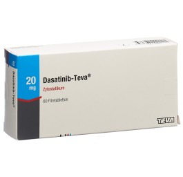 DASATINIB Teva cpr pell 20 mg 60 pce
