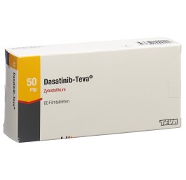 DASATINIB Teva cpr pell 50 mg 60 pce