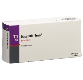 DASATINIB Teva cpr pell 70 mg 60 pce