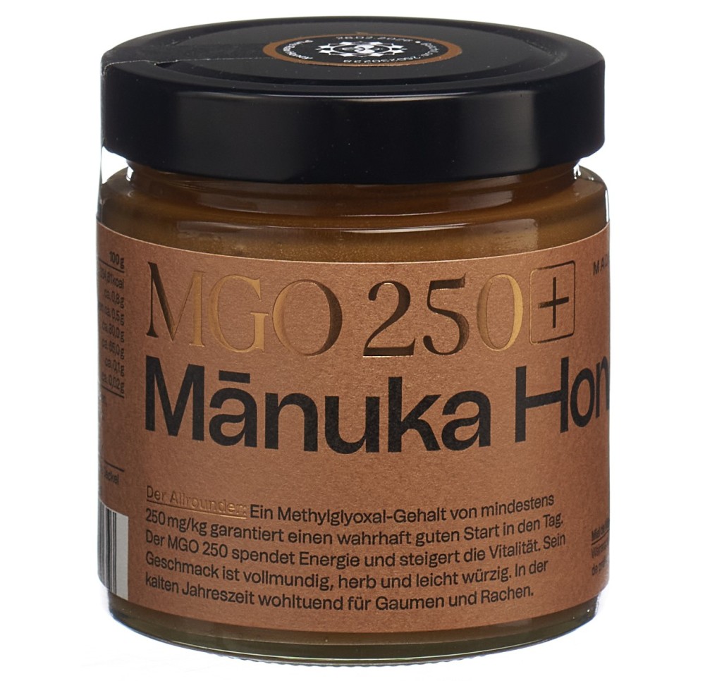 MADHU miel de manuka MGO250 500 g MADHU miel de manuka MGO250 500 g