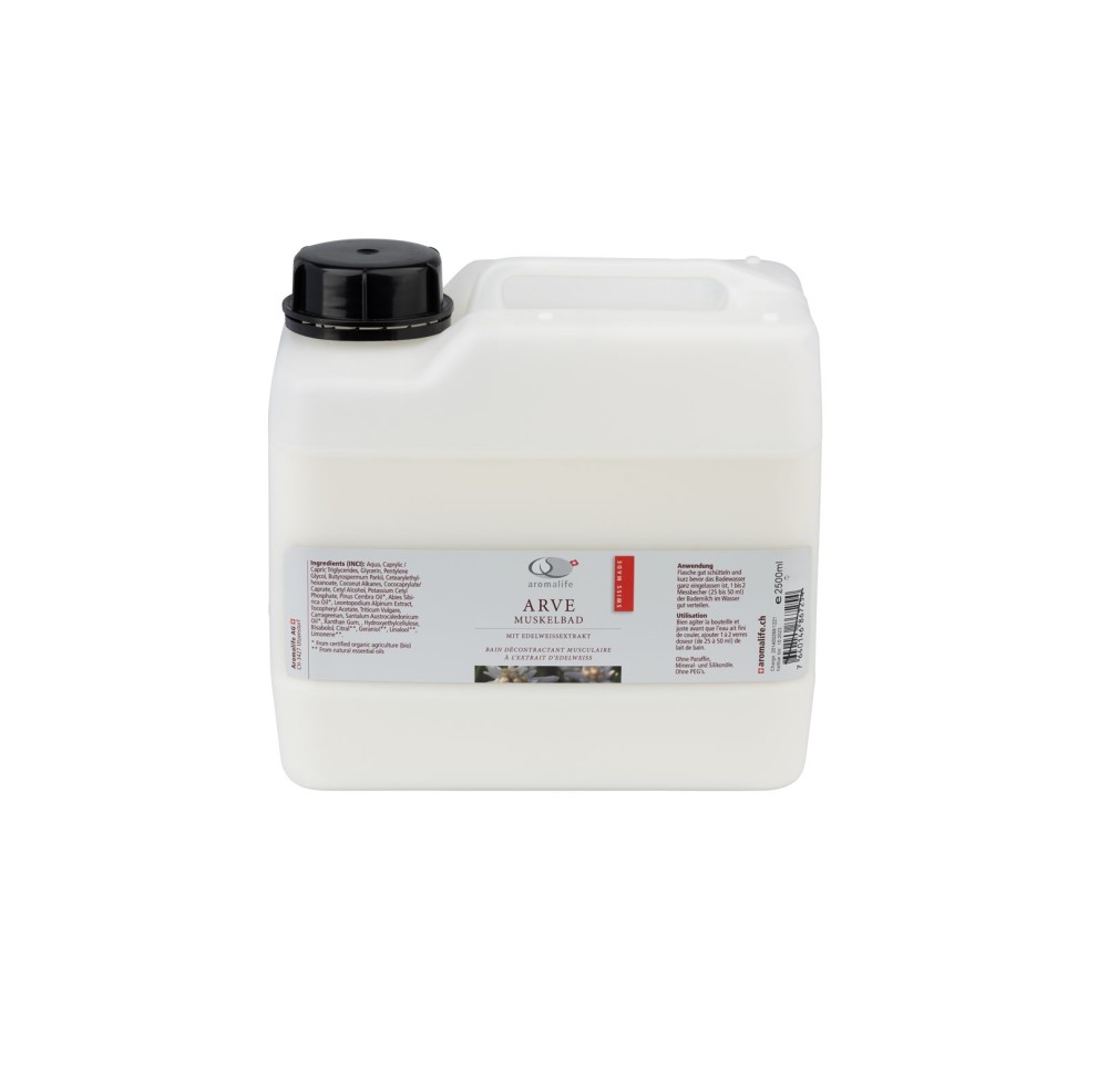 AROMALIFE AROLE Bain décon muscul ext edelw 2.5 lt
