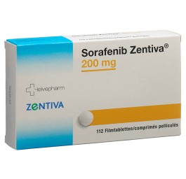 SORAFENIB Zentiva cpr pell 200 mg 112 pce
