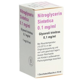 NITROGLYCERIN Sintetica sol perf 1 mg/10ml