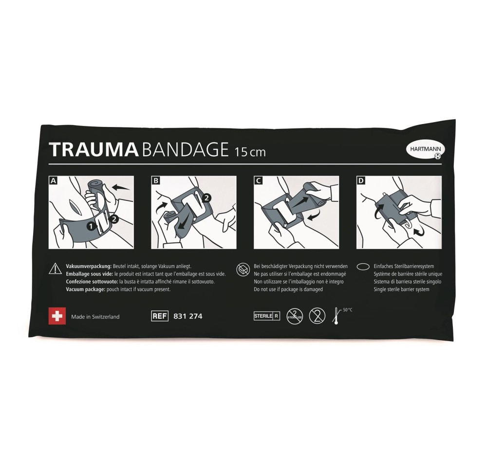 HARTMANN Trauma Bandage 15cm sach HARTMANN Trauma Bandage 15cm sach