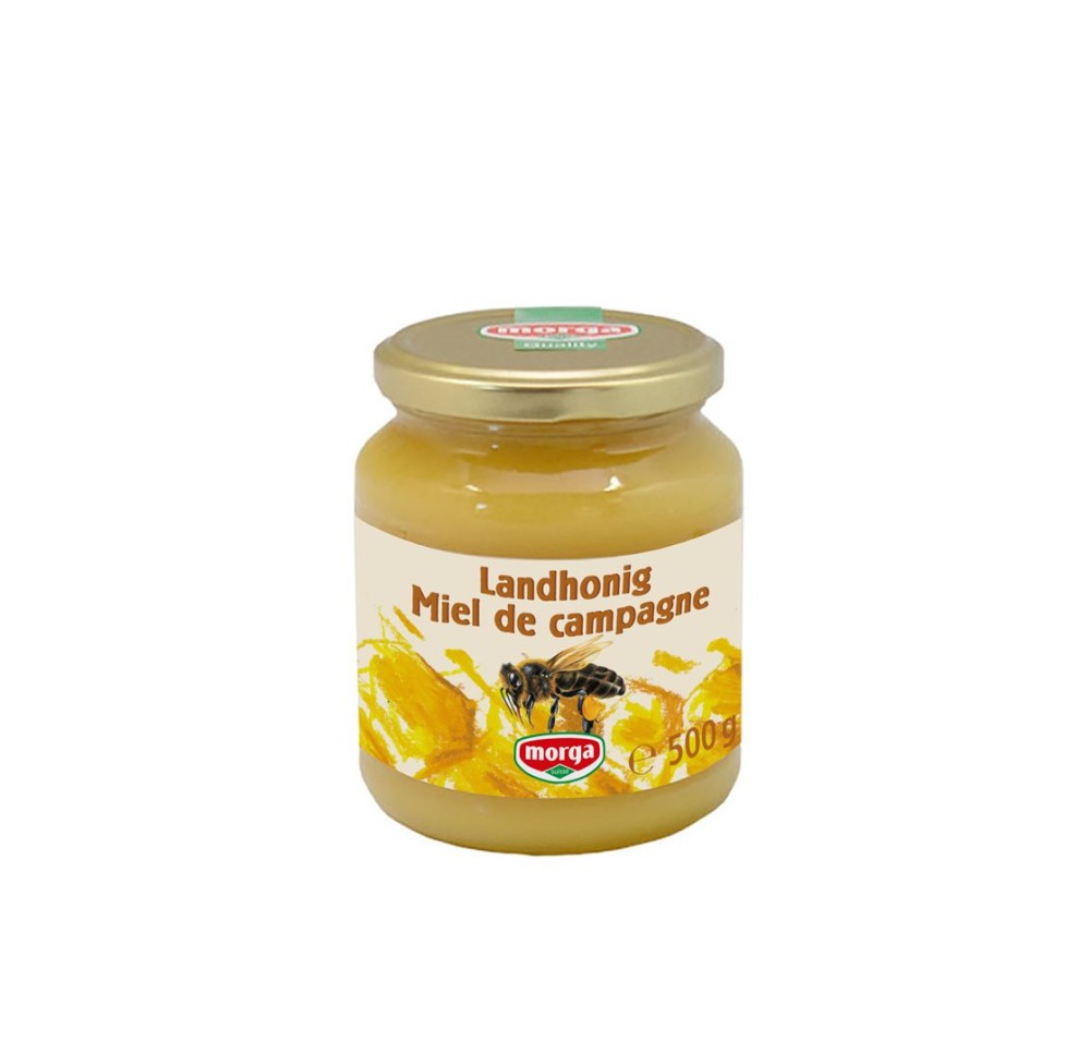 MORGA miel de campagne verre 500 g MORGA miel de campagne verre 500 g