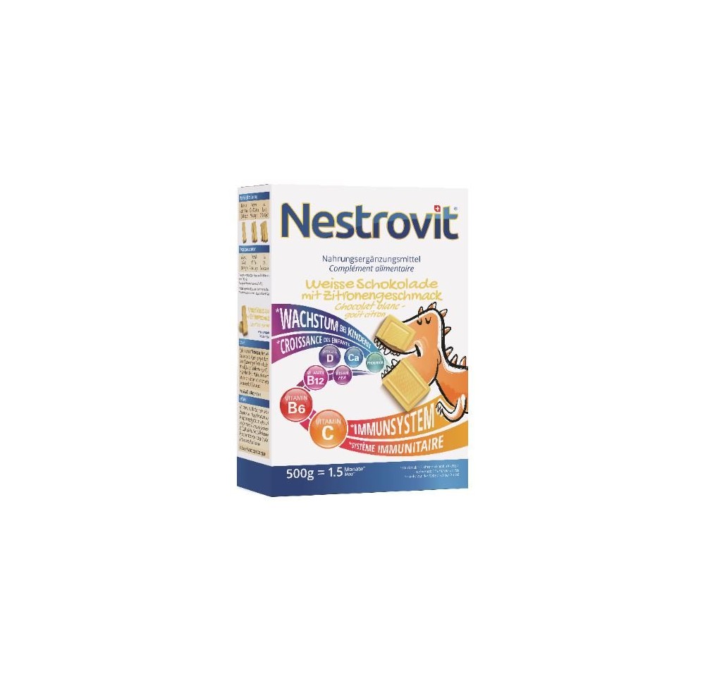 NESTROVIT chocolat blanc 500 g