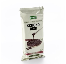 BYODO galettes de riz au chocolat noir s g 65 g