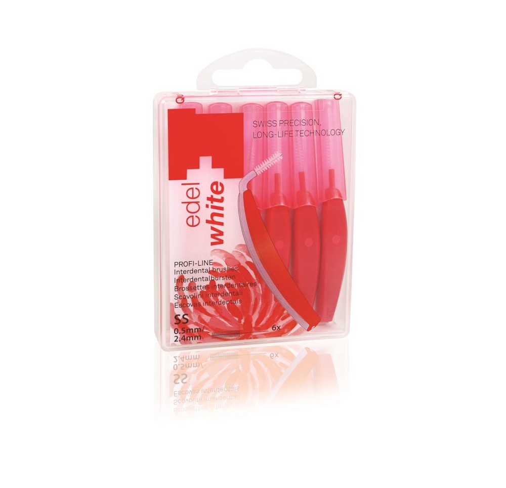 EDEL+WHITE brosset interdentaires SS 0.5mm 6 pce