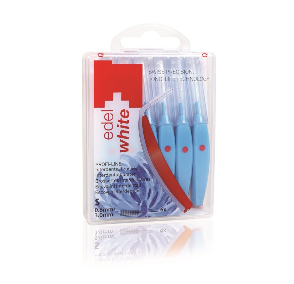 EDEL+WHITE brosset interdentaires S 0.6mm 6 pce