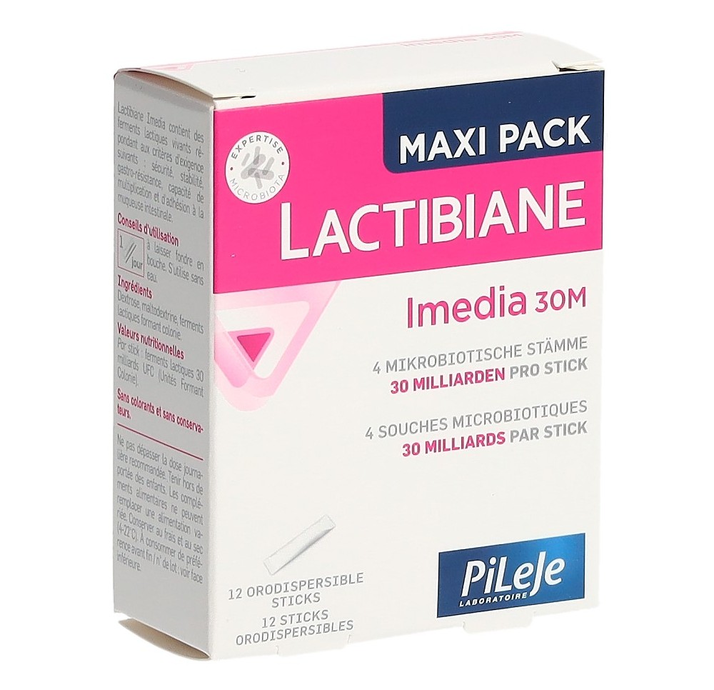 LACTIBIANE Imedia sticks 12 pce