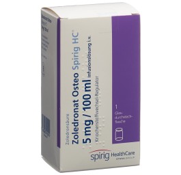 ZOLEDRONATE Osteo Spirig HC 5 mg/100ml flac