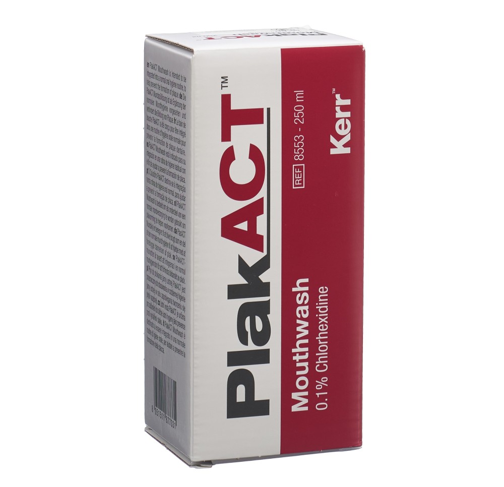 PLAKACT bain de bouche 0.1 % chlorhexidine 250 ml PLAKACT bain de bouche 0.1 % chlorhexidine 250 ml