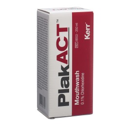 PLAKACT bain de bouche 0.1 % chlorhexidine 250 ml