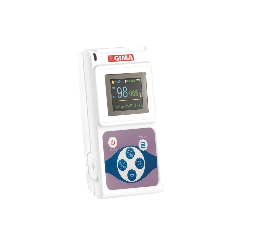 GIMA oxymètre de pouls OXY-50 avec logiciel