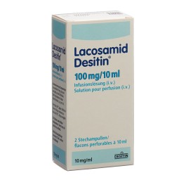 LACOSAMID Desitin sol perf 100 mg/10ml 2 x 10 ml