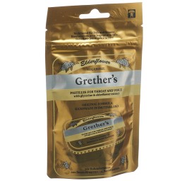 GRETHERS Elderflower past s suc sach 110 g