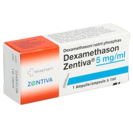 DEXAMETHASON Zentiva sol inj 5 mg/ml amp 1 ml