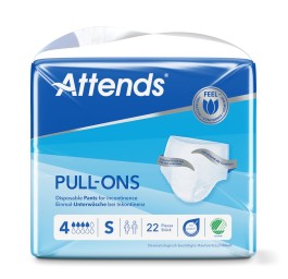 ATTENDS Pull Ons 4 S sach 22 pce