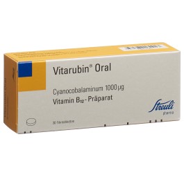 VITARUBIN Oral cpr pell 1000 mcg 30 pce
