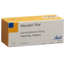 VITARUBIN Oral cpr pell 1000 mcg 100 pce