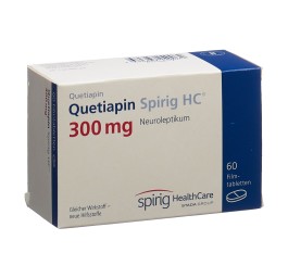 QUETIAPINE Spirig HC cpr pell 300 mg 60 pce