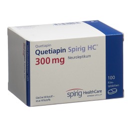 QUETIAPINE Spirig HC cpr pell 300 mg 100 pce