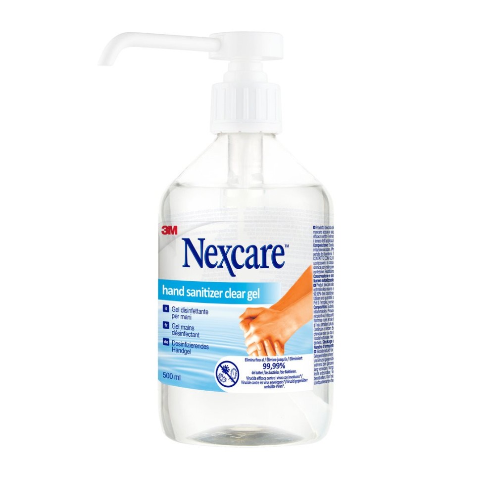 3M NEXCARE gel mains antiseptique (nouv) fl 500 ml