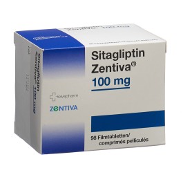 SITAGLIPTIN Zentiva cpr pell 100 mg 98 pce