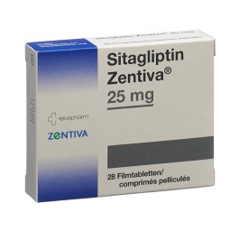 SITAGLIPTIN Zentiva cpr pell 25 mg 28 pce