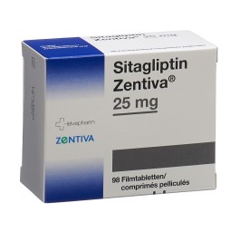 SITAGLIPTIN Zentiva cpr pell 25 mg 98 pce