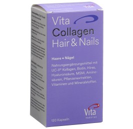 VITA COLLAGEN Hair&Nails caps bte 120 pce