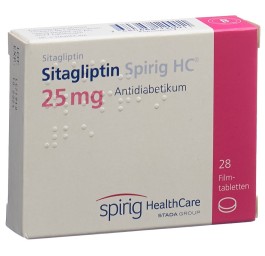 SITAGLIPTINE Spirig HC cpr pell 25 mg 28 pce