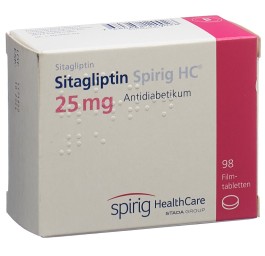 SITAGLIPTINE Spirig HC cpr pell 25 mg 98 pce
