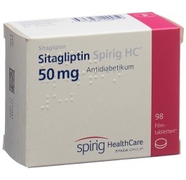 SITAGLIPTINE Spirig HC cpr pell 50 mg 98 pce