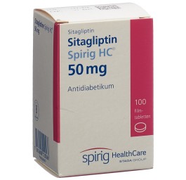 SITAGLIPTINE Spirig HC cpr pell 50 mg bte 100 pce