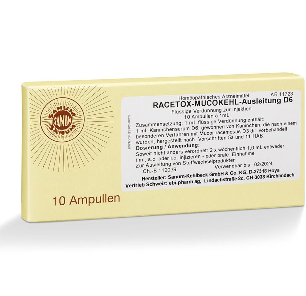 MUCOKEHL ausleitung racetos sol inj 10 amp 1 ml