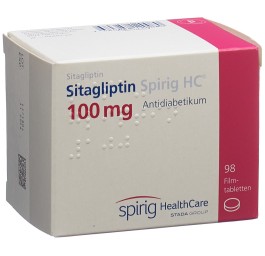 SITAGLIPTINE Spirig HC cpr pell 100 mg 98 pce