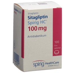 SITAGLIPTINE Spirig HC cpr pell 100 mg bte 100 pce