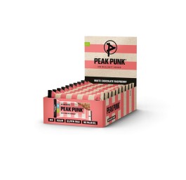 PEAK PUNK Bio Oat Prot Flapj crous framb 12 x 55 g