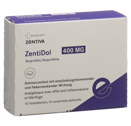 ZENTIDOL cpr pell 400 mg 10 pce