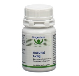 BURGERSTEIN Zinkvital cpr 14 mg bte 100 pce