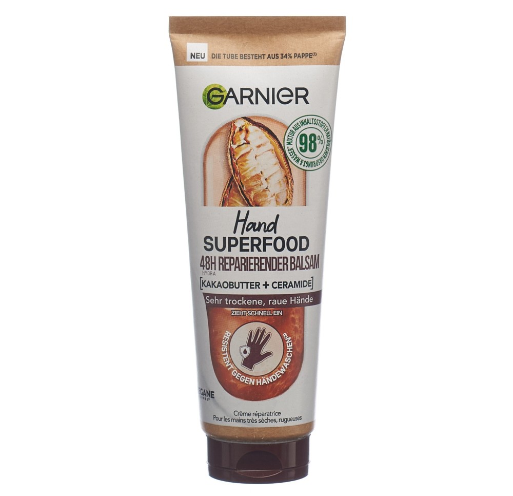 GARNIER Hand Superfood Cocoa tb 75 ml