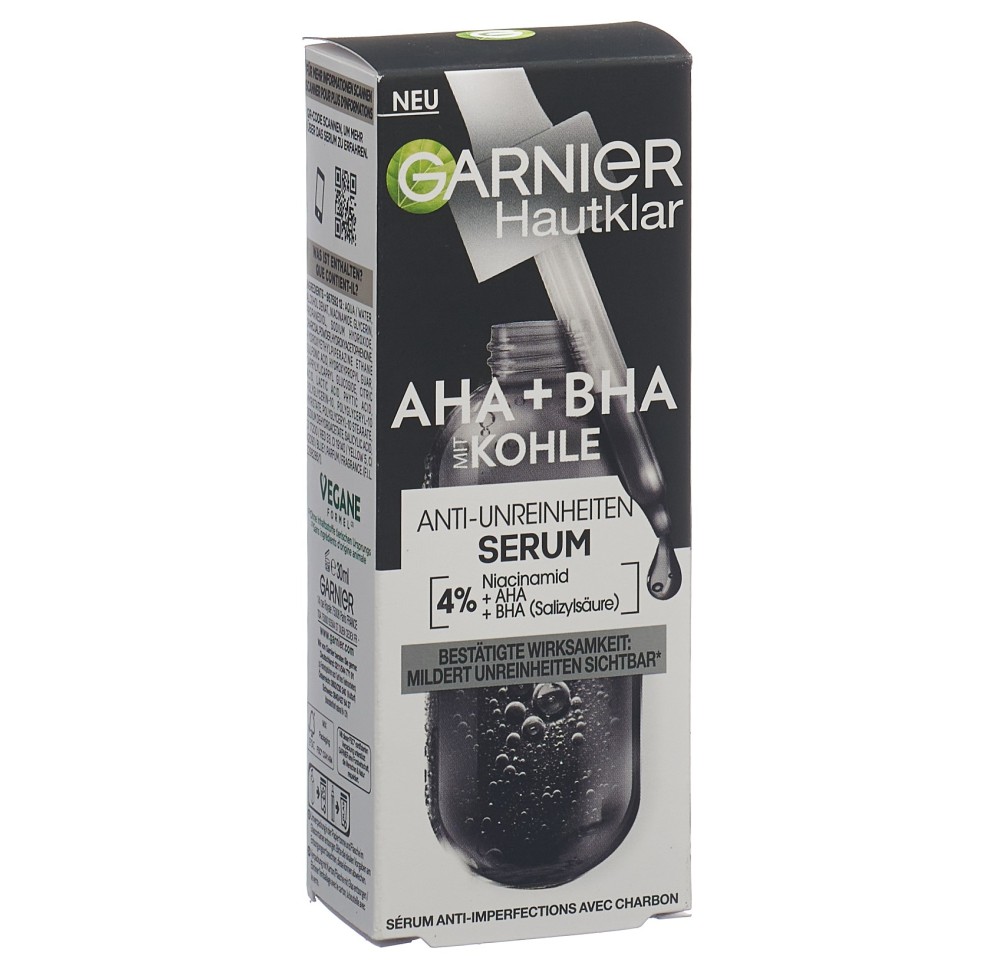 GARNIER SkinActive Kohle Serum fl 30 ml