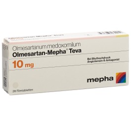 OLMESARTAN Mepha Teva cpr pell 10 mg 28 pce