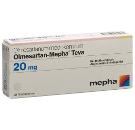 OLMESARTAN Mepha Teva cpr pell 20 mg 28 pce