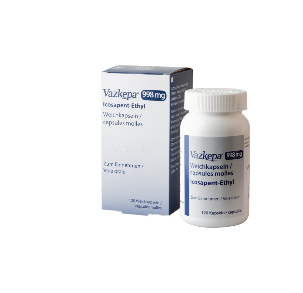 VAZKEPA caps moll 998 mg bte 120 pce
