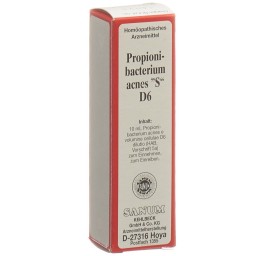SANUM propionibact acnes gouttes 6 D 10 ml