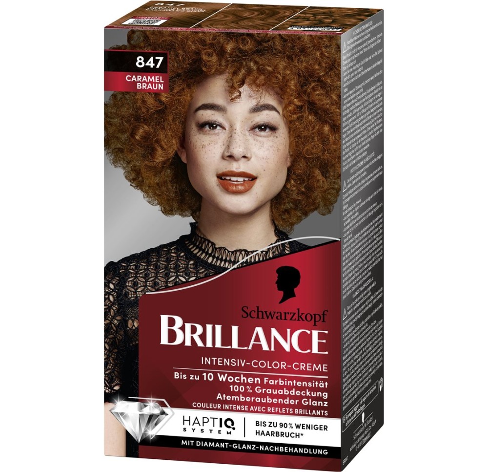 BRILLANCE 847 Châtain Caramel