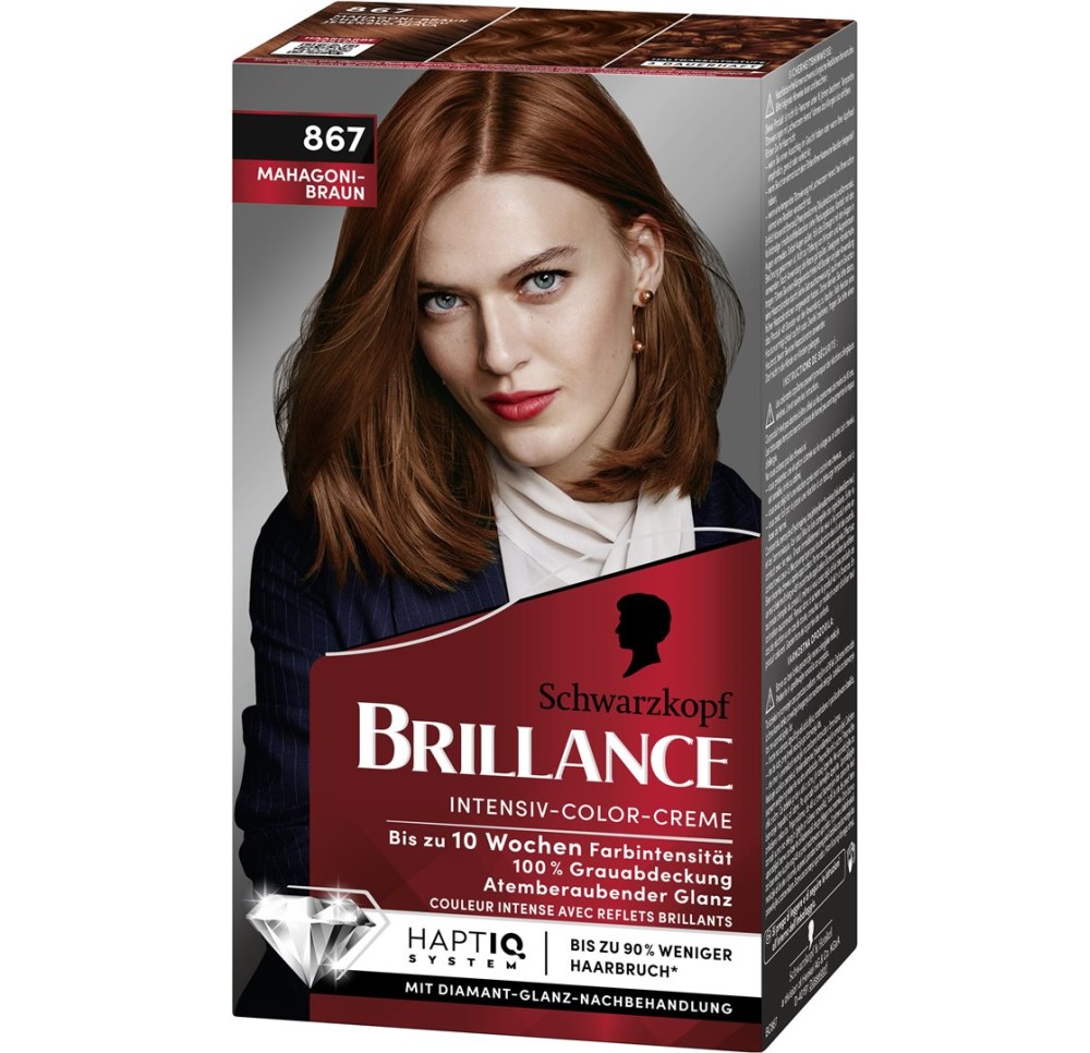 BRILLANCE 867 Châtain Acajou BRILLANCE 867 Châtain Acajou